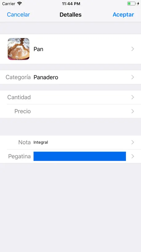 ShoppingList (Lista compra)