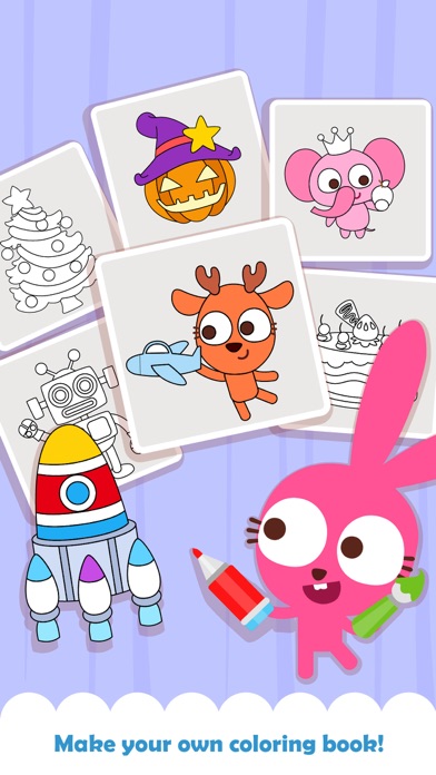 Purple Pink Happy Coloring screenshot 4