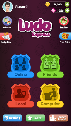Ludo Game : Onilne King Star screenshot 1