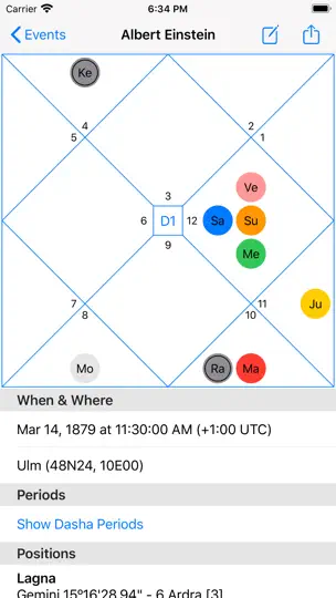 Capture d'écran de Jyotish Computer sur iPhone 1
