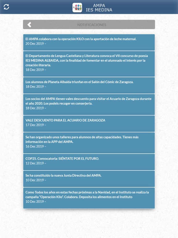 Screenshot #6 pour AMPA IES MEDINA ALBAIDA