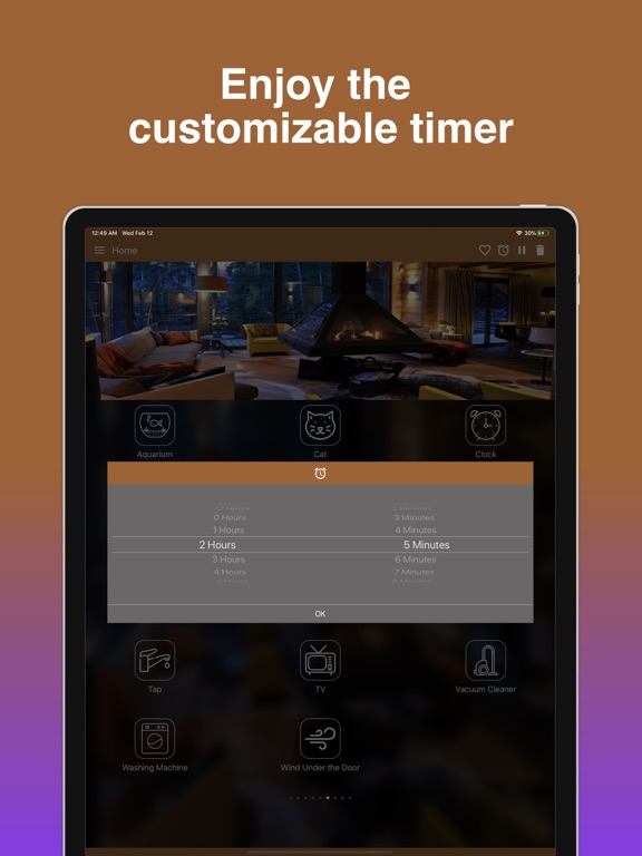 Mood: Relaxing Sounds iPad screenshot 3 - Health & Fitness app