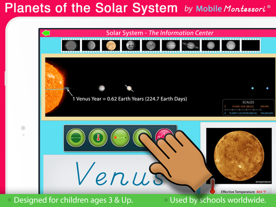 Screenshot #4 pour Planets of the Solar System!