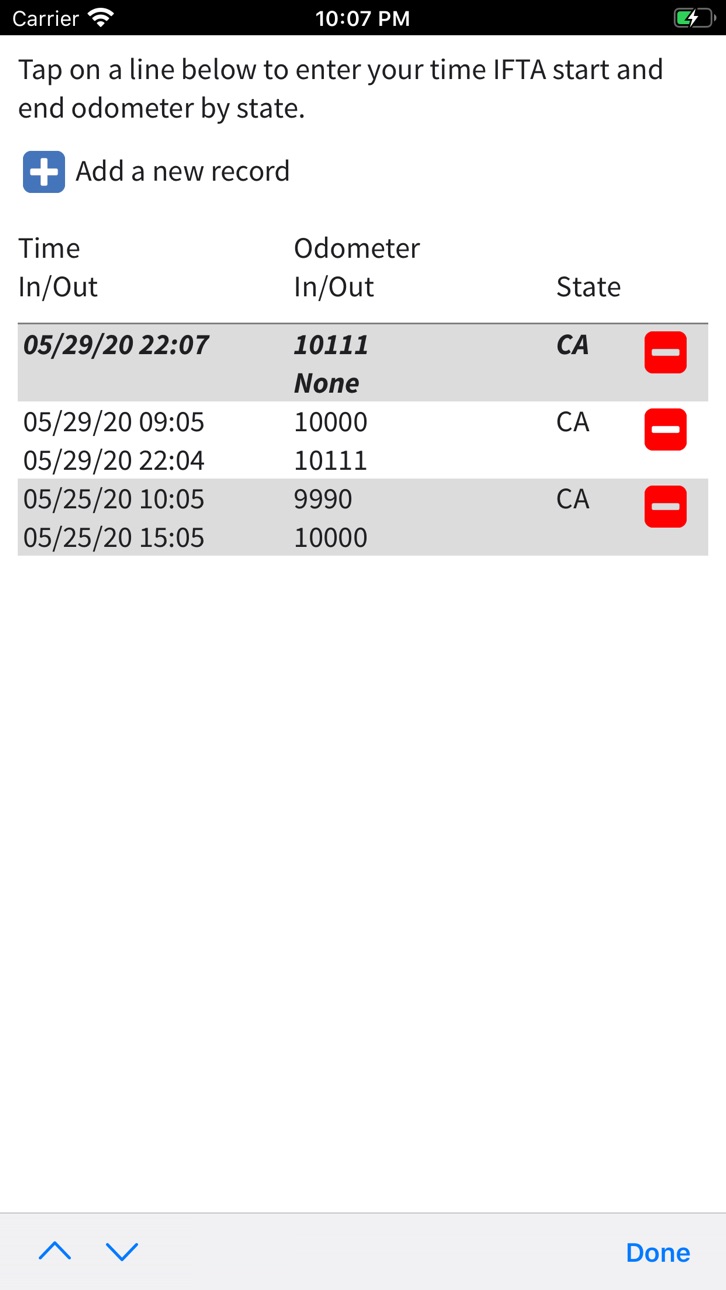 iPhone screenshot