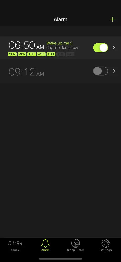 Alarm Clock: & Sleep Timer