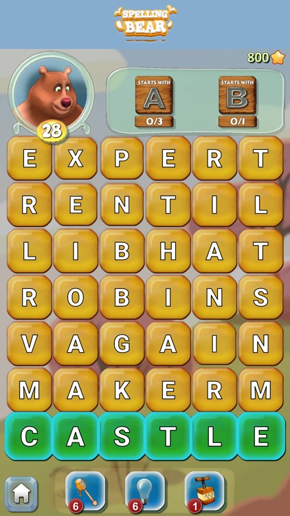 Spelling Bear :Honey Word Hunt screenshot-5