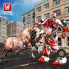 Icon Robot Vs Bull City Battle 3D