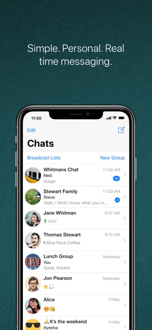 Whatsapp Messenger Im App Store