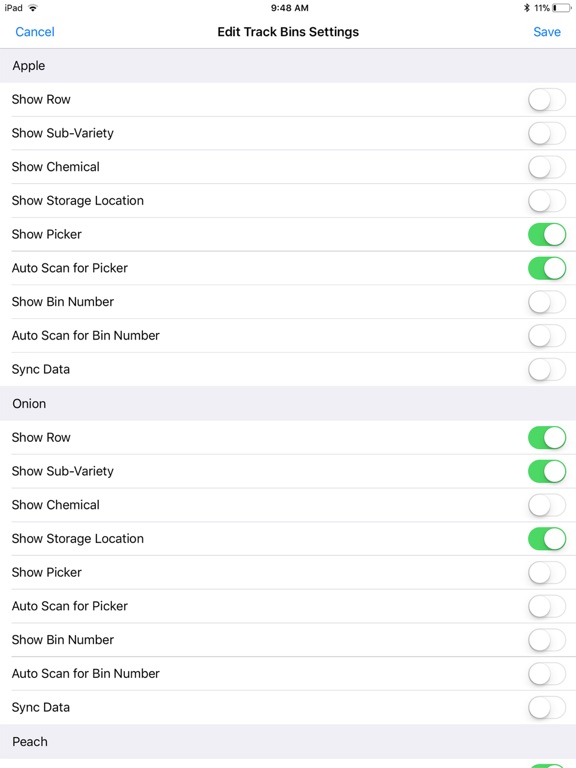 Harvest Point iPad screenshot 6 - Productivity app