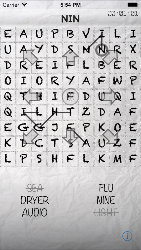 #2. words search Z+ (iOS) 由: Liutauras Stravinskas