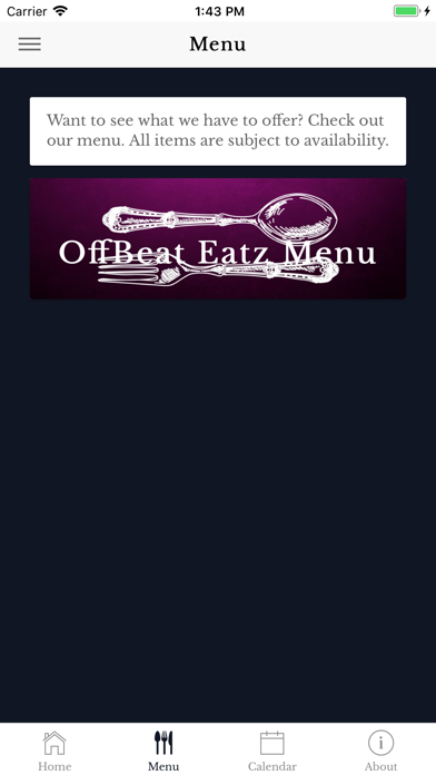 OffBeat Eatz screenshot 2