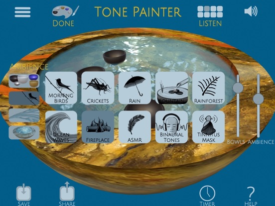 Tone Pool iPad screenshot 2 - Health & Fitness app