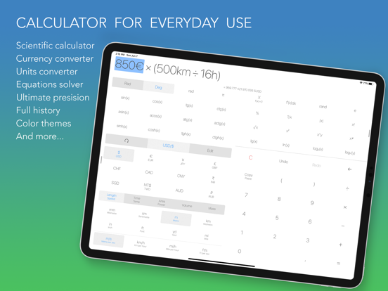 Screenshot #1 for Expressions Calculator