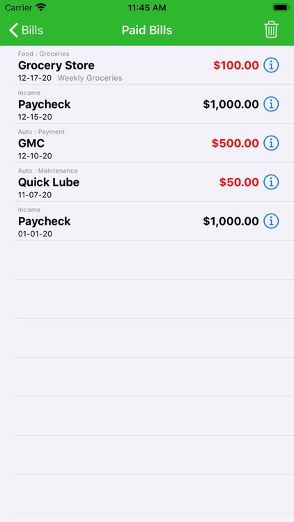 myBill$ Lite screenshot-3