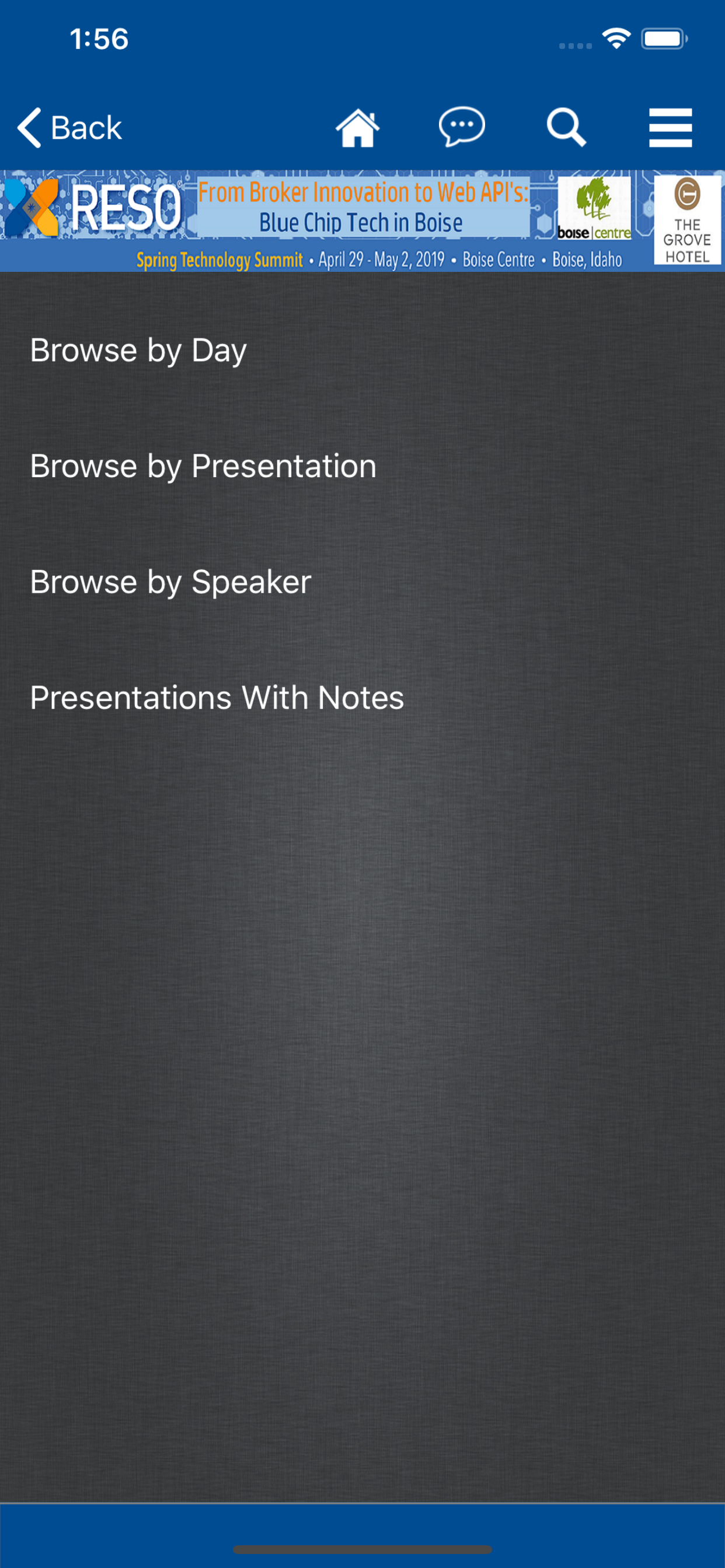 RESO Events screenshot 4