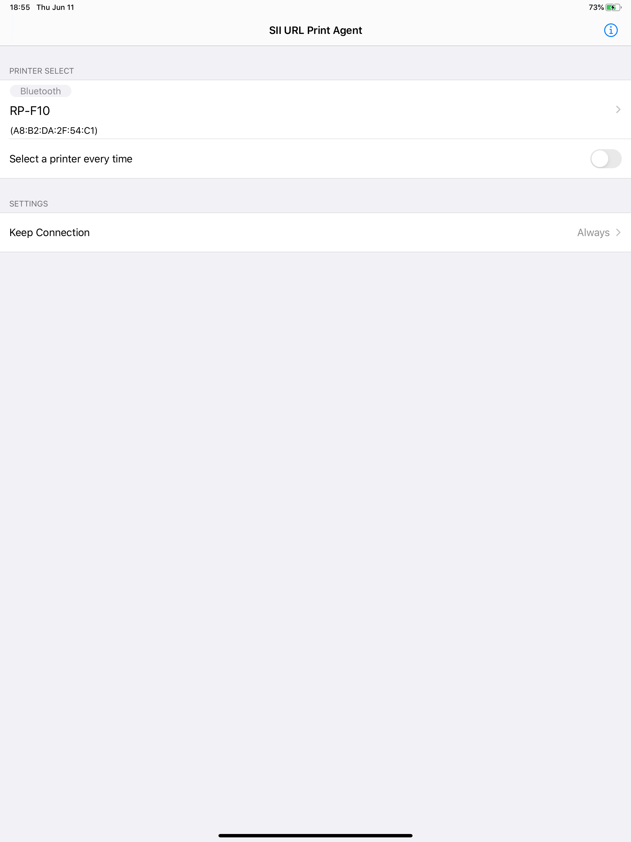 SII URL Print Agent