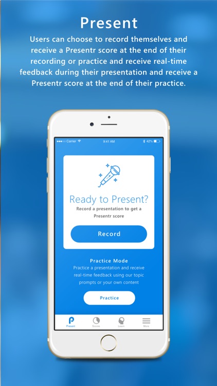 Presentr - Speaking Coach