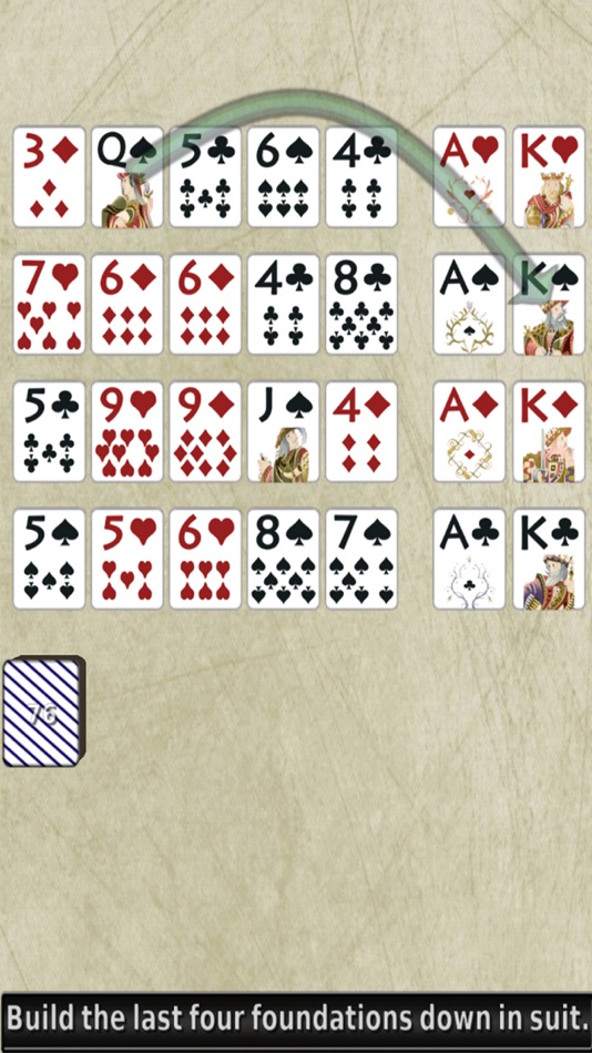 #3. Solitaire 3D Lite (iOS) 由: GrassGames