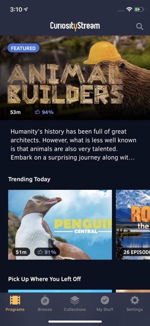 CuriosityStream(圖1)-速報App