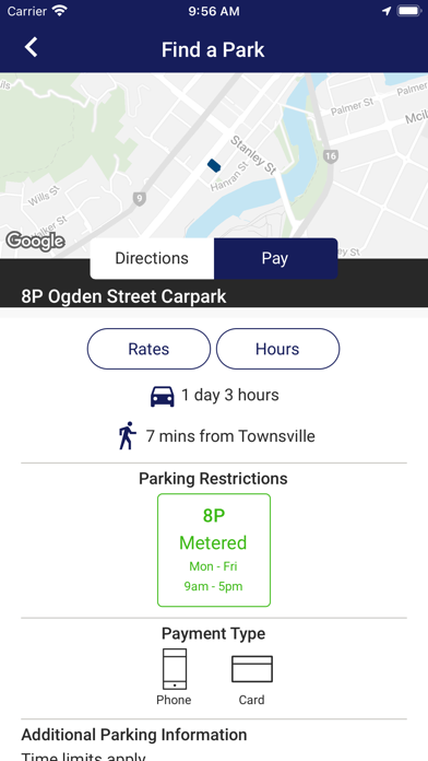 Townsville Parking Screenshot