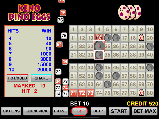 Screenshot #4 pour Keno Dino Eggs