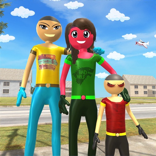 Virtual Family : Stickman Sim icon