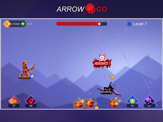 Arrow Go! iPad screenshot 5 - Games app