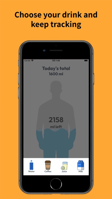 Water Tracker: WaterUp Screenshot