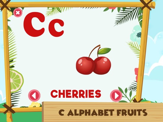 ABC C Alphabet Letters Games iPad screenshot