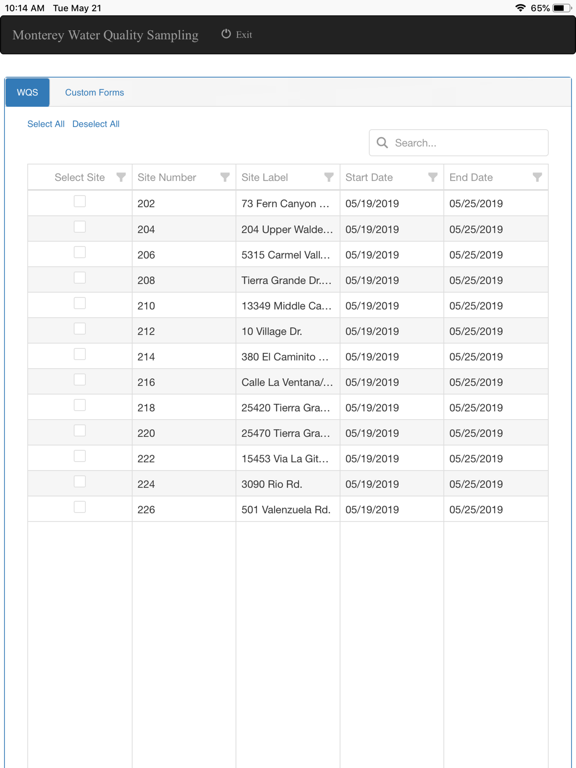 Screenshot #5 pour SAMS Field Data Collection