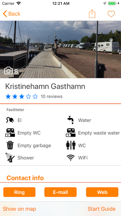 Screenshot #2 pour MotorHomeApp