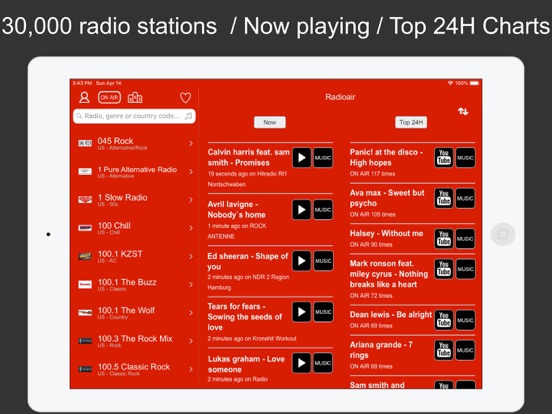 ✓[Updated] Radioair - Radio and Music iphone / ipad App Download (2022)
