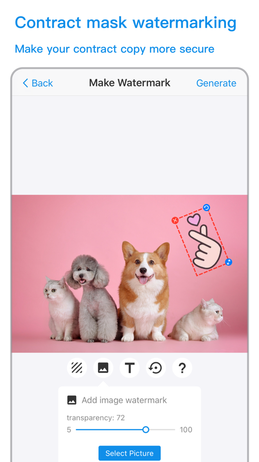 #3. Watermark-Make info safe (iOS) 게시자: 广州艾拉网络技术有限公司