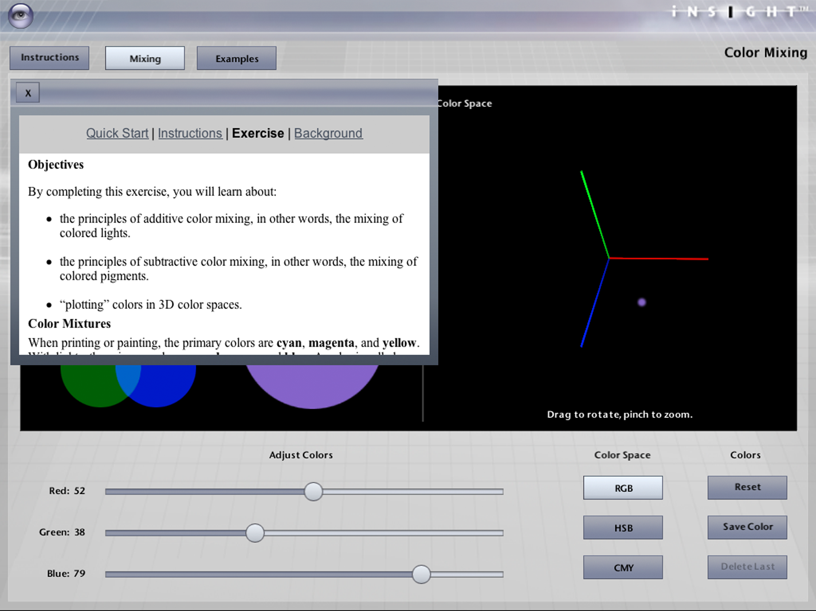 iNSIGHT Color Mixing screenshot 4
