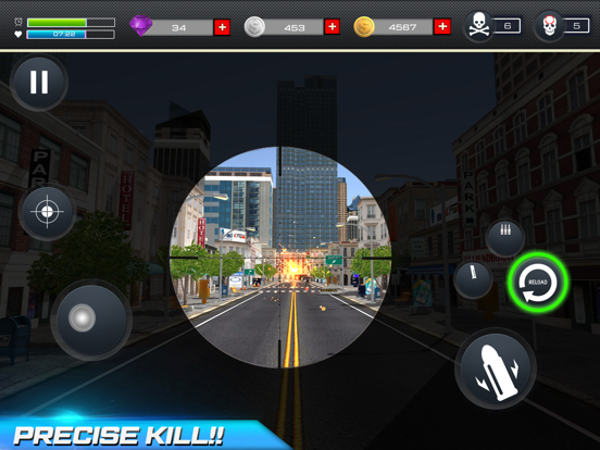Aliens Invasion Combat Shoot iPad screenshot
