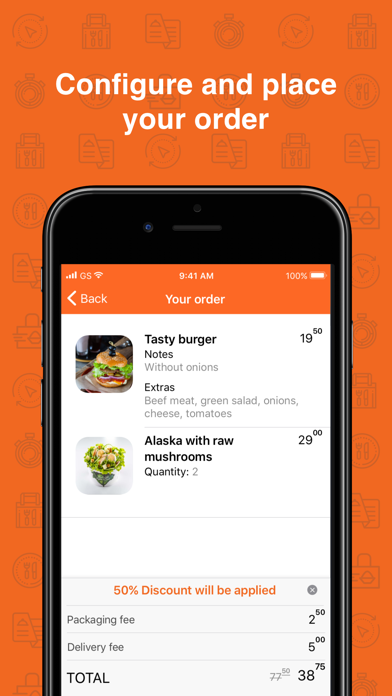 Screenshot #2 pour FastOrder - Food delivery