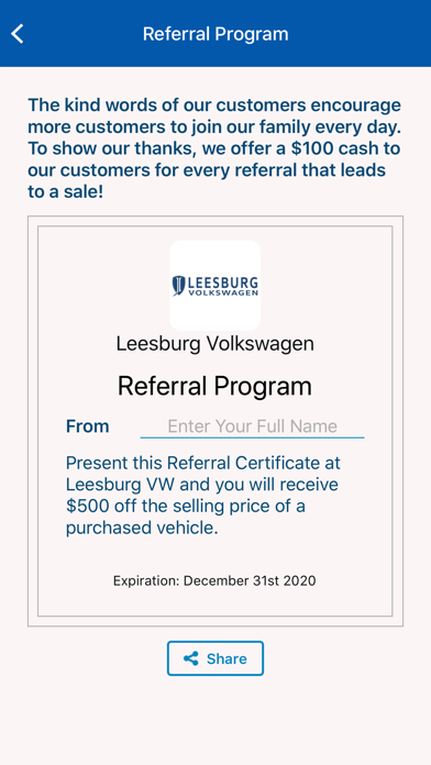 Leesburg Volkswagen screenshot 3