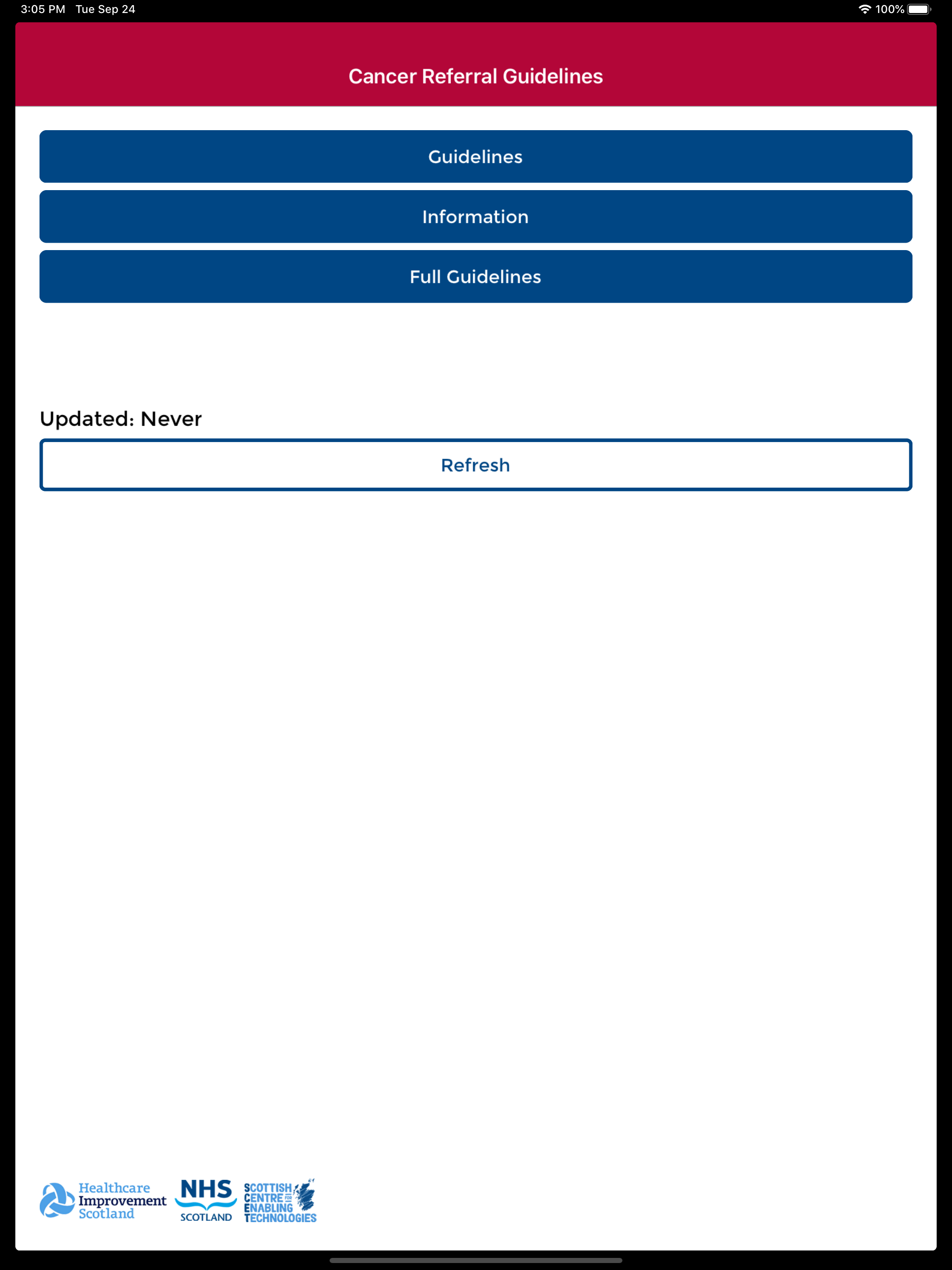 Cancer Referral Guidelines
