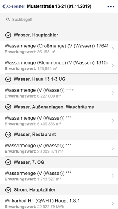 SPIE Energy Manager Mobile Screenshot