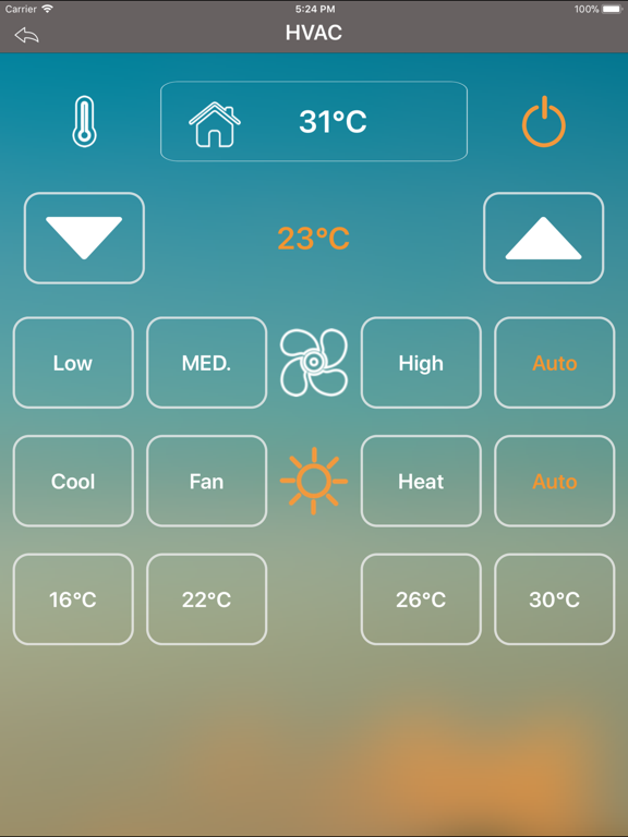 SMART-BUS G4 SmartHome iPad screenshot 2 - Lifestyle app