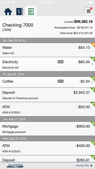 Iowa State Bank Business Screenshot