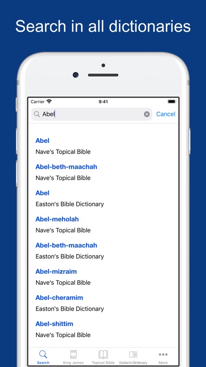 Bible Dictionaries and Books
