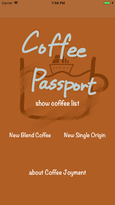 Screenshot #1 pour CoffeePassport