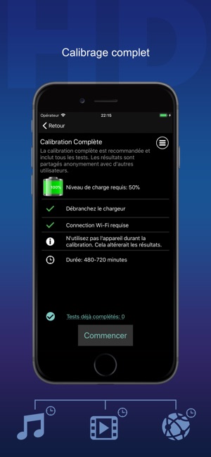 Batterie HD+ dans l'App Store