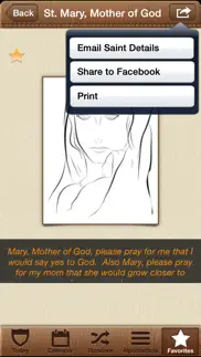 saint of the day stories iphone screenshot 3