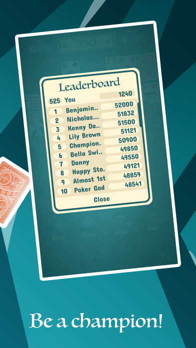 Solitaire Diamond Card Game screenshot 5