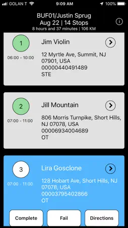 PAI Driver App screenshot 2
