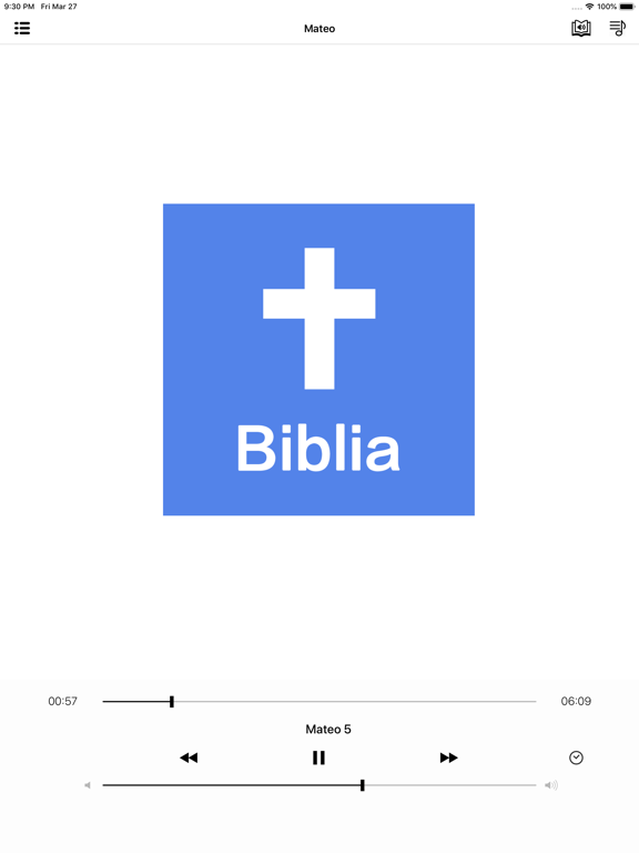 Screenshot #4 pour Biblia en Español Audio Libro