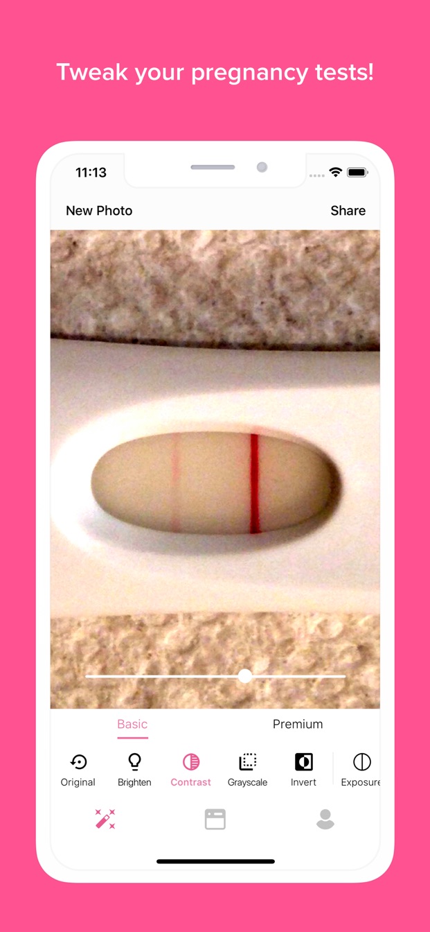 Pregnancy Test Checker App pregnancy test