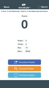 Testleri Çöz screenshot